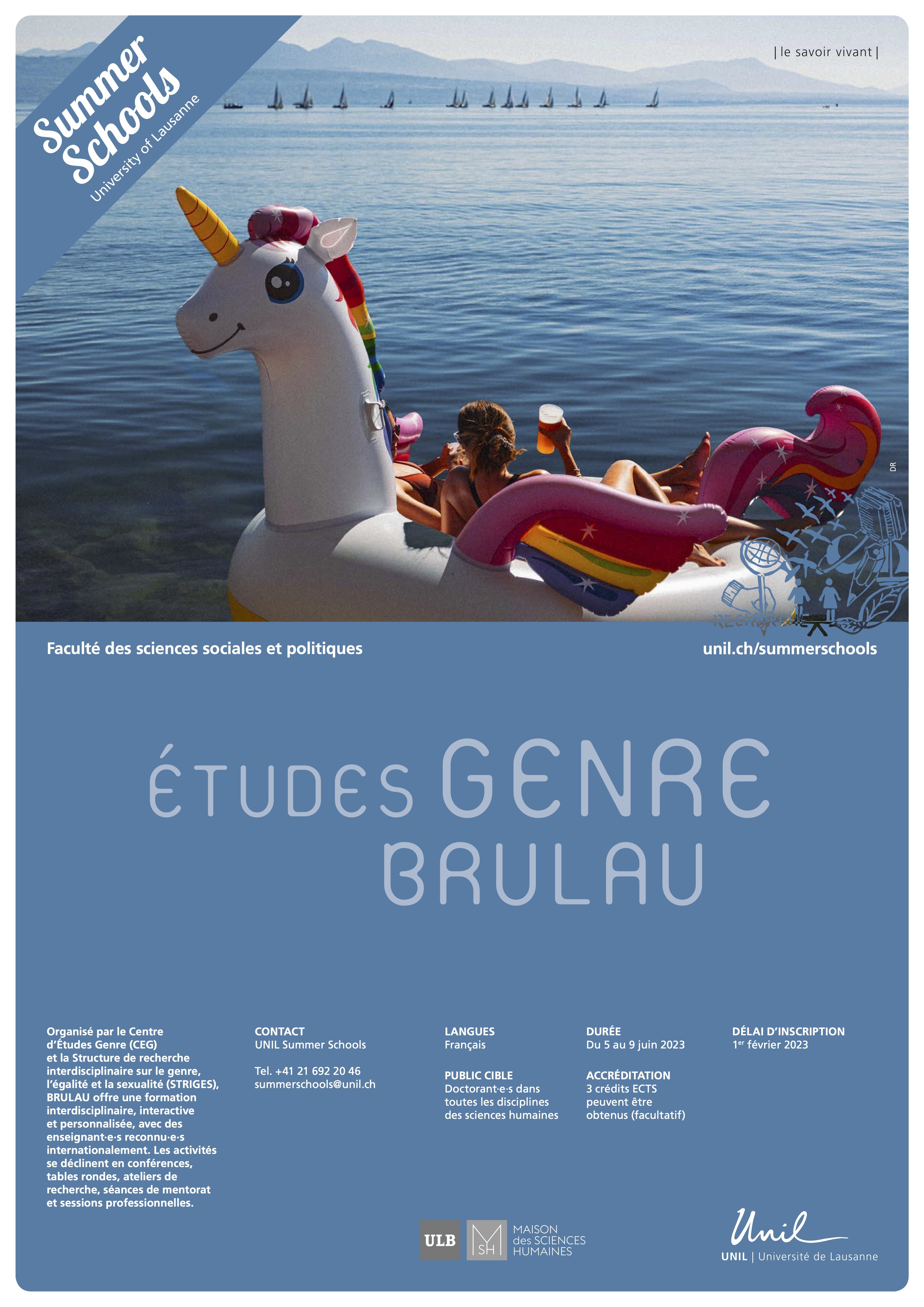 Affiche du BruLau 2023