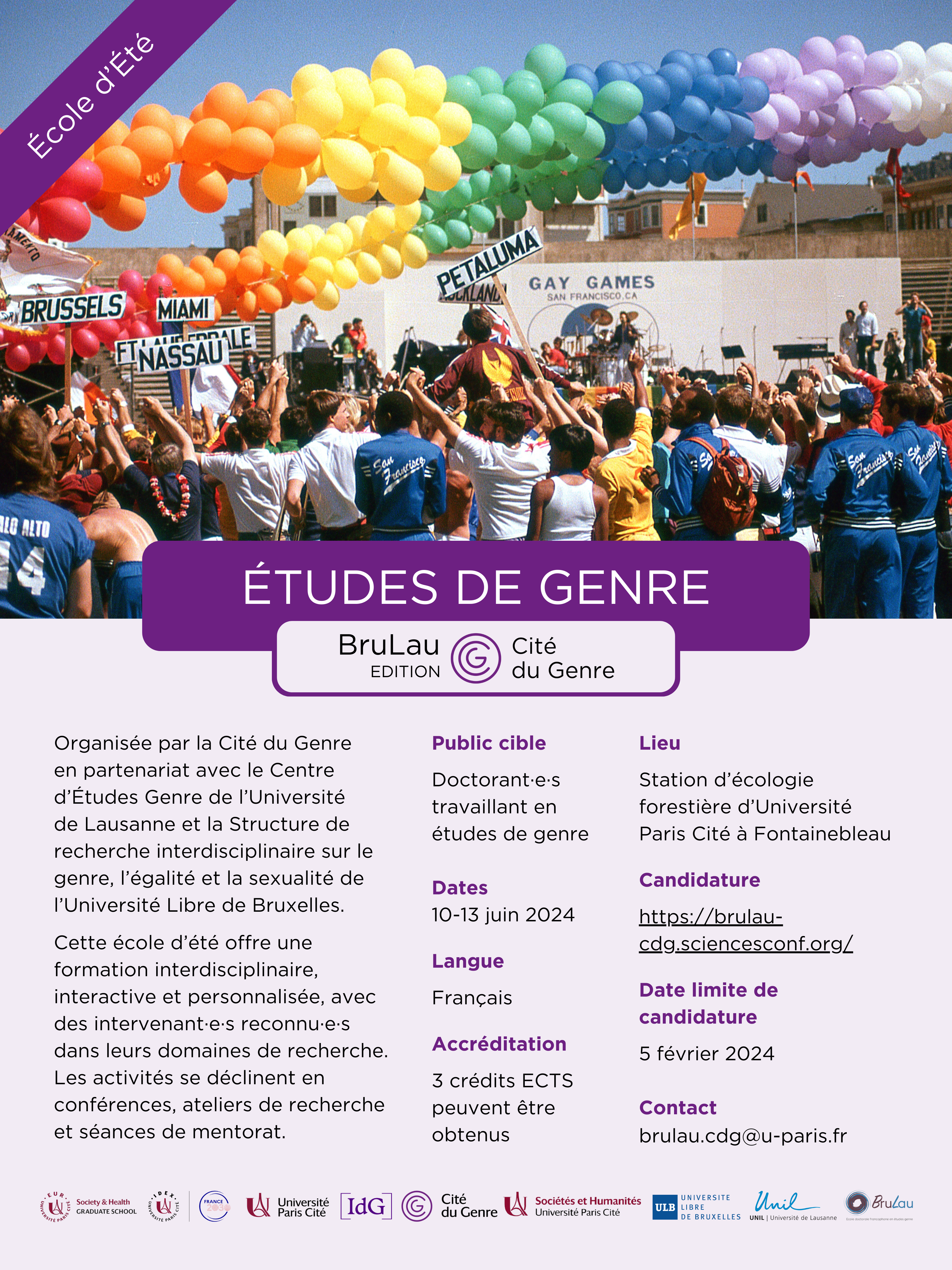 Affiche du BruLau 2024